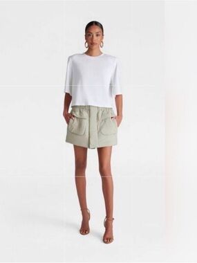 KBB by Kahlana Women’s Duvet Puffer Cargo Skirt